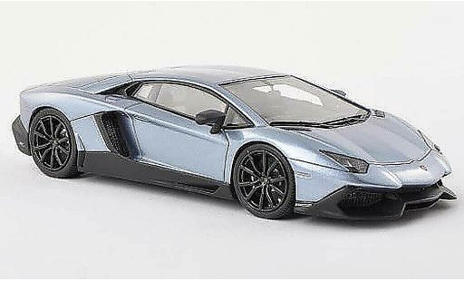 Lamborghini Aventador LP720-4 1/43 Look Smart 50eme Anniversaire blu modellini auto