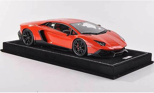 Lamborghini Aventador LP720-4 1/18 MR Collection 50th Anniversario orange modellini auto