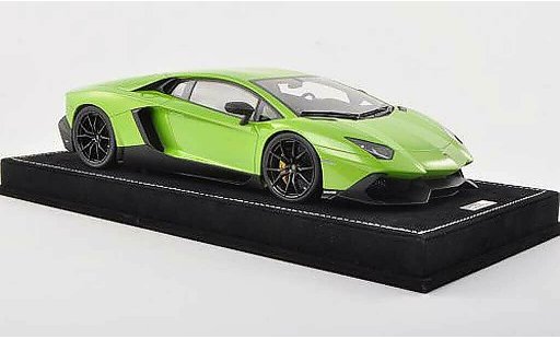 Lamborghini Aventador LP720-4 1/18 MR Collection 50eme Anniversaire verde modellini auto