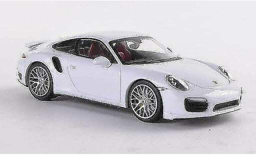 Porsche 911 Turbo S 1/43 Minichamps bianco 2012 modellini auto