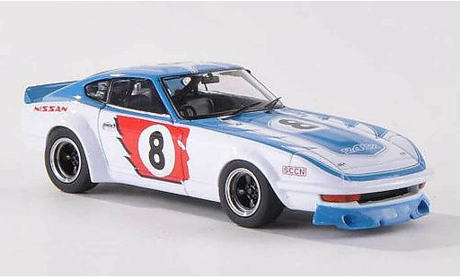 Nissan Fairlady Z 240 ZR 1/43 Ebbro 240ZR No.8 1000km Fuji 1973 K.Takahashi/K.Tohira modellini auto