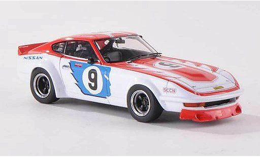 Nissan Fairlady Z 240 ZR 1/43 Ebbro 240ZR No.9 1000km Fuji 1973 M.Hasemi/K.Hoshino modellini auto