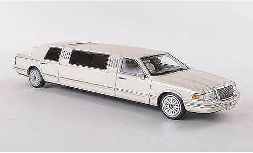 Lincoln Town Car 1997 1/43 GLM Berlina elfenbein/opacobianco modellini auto
