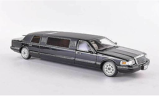 Lincoln Town Car 1997 1/43 GLM Berlina nero/opaconero modellini auto