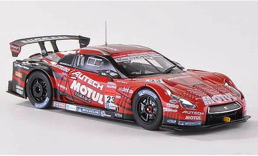 Nissan Skyline R35 1/43 Ebbro GT-R No.23 Motal Autech Super GT500 2013 M.Yanagida/R.Quintarelli modellini auto
