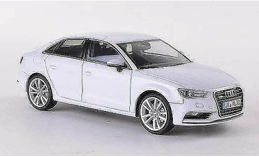Audi A3 berline 1/43 Herpa Berlina bianco 2013 modellini auto