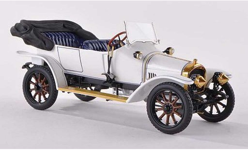 Audi Typ A phaeton 1/43 Minichamps bianco/blu 1910 modellini auto