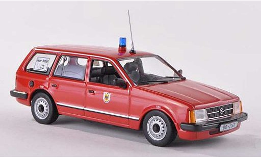 Opel Kadett D Caravan 1/43 Minichamps pompiers Dortmund 1979 modellini auto