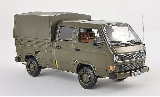 Volkswagen T3 A 1/43 Minichamps DoKa-Platform Bundeswehr 1983 modellini auto