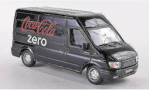 Ford Transit Kastenwagen 1/43 Motor City Classics furgone Coca-Cola Zero nero modellini auto