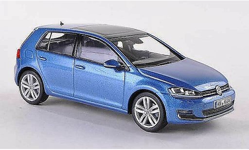 Volkswagen Golf Base 1/43 Herpa blu 5-Turer 2013 modellini auto