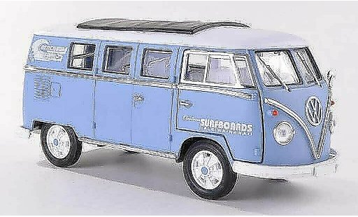 Volkswagen T1 B 1/18 Greenlight Station wagon Custom Surfboards Hawaii 1962 modellini auto