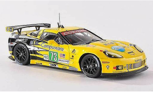 Chevrolet Corvette ZR1 1/43 IXO C6 No.73 Team Chevy GTE PRO 24h Le Mans 2011 O.Beretta/T.Milner/A.Garcia modellini auto
