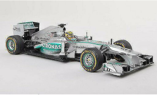 Mercedes F1 2013 1/43 Spark W04 No.9 Petronas GP Monaco N.Rosberg modellini auto