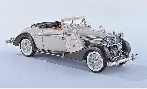 Maybach SW SW38 1/43 Signature 38 cabriolet beige/brun 2-portes 1937 modellini auto