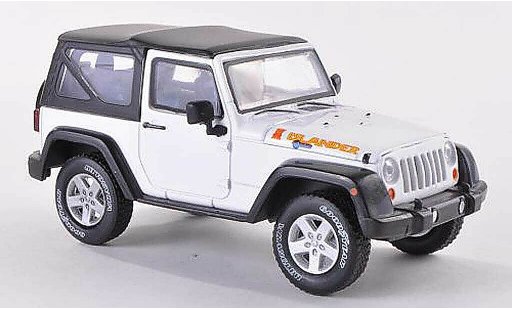 Jeep Wrangler Islander Edition 1/43 Greenlight bianco 2012 modellini auto