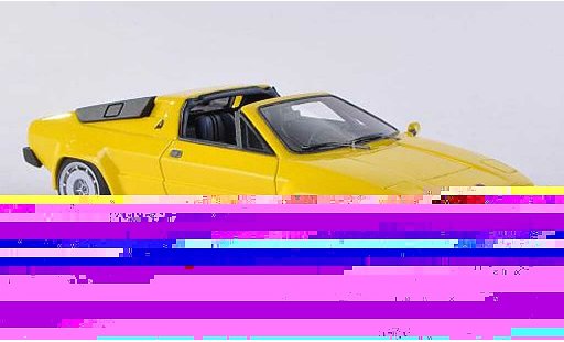Lamborghini Jalpa P3500 1/43 Look Smart 350 giallo 1986 modellini auto