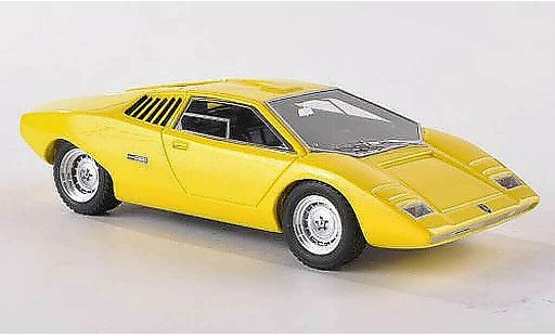 Lamborghini Countach LP 500 1/43 Look Smart Prototipo giallo 1971 modellini auto