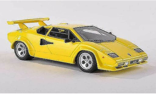 Lamborghini Countach LP 500 1/43 Look Smart giallo 1982 modellini auto