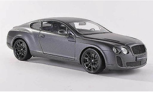 Bentley Continental Supersports 1/18 Welly opaco antracite LHD modellini auto