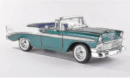 Chevrolet Bel Air Coupe 1/18 Yat Ming 1956 verde/bianco modellini auto