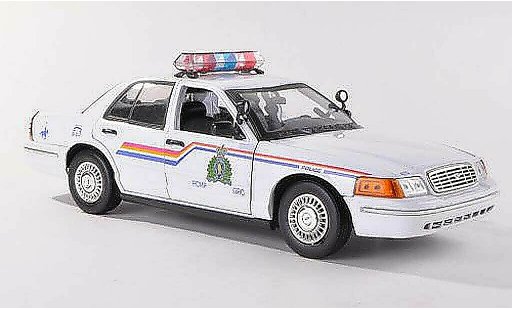 Ford Crown Police Interceptor 1/18 Motormax Royal Canadian Mounted Polizia Kanada modellini auto