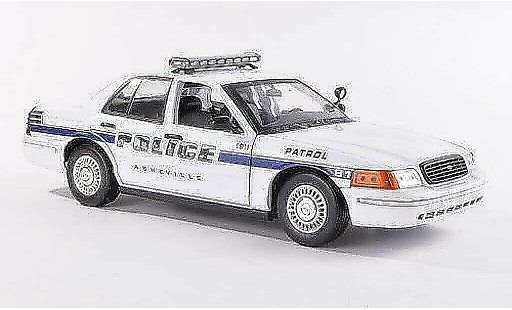 Ford Crown Police Interceptor 1/18 Motormax Asheville Polizia (USA) modellini auto