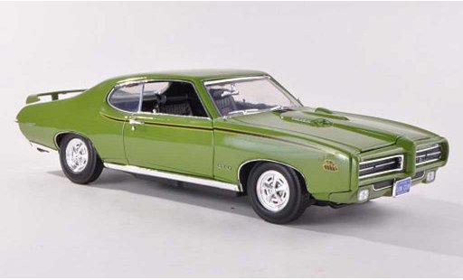 Pontiac GTO The Judge 1/18 Motormax verde 1969 modellini auto