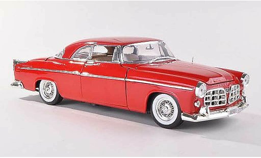 Chrysler 300C Hardtop 1/18 Motormax rosso 1955 modellini auto