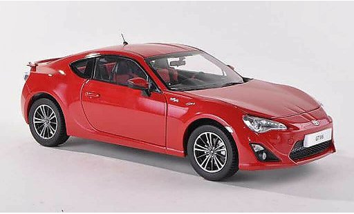 Toyota 86 2012 1/18 Century Dragon GT rosso modellini auto