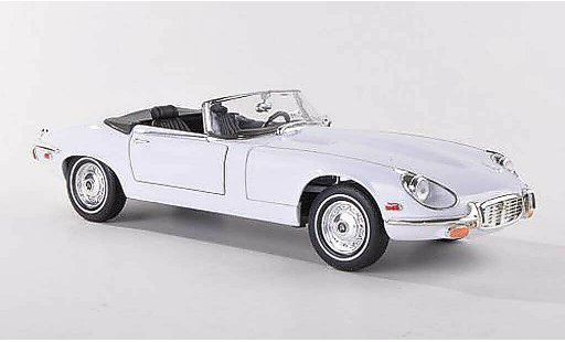 Jaguar E-Type 1971 1/18 Yat Ming bianco LHD modellini auto