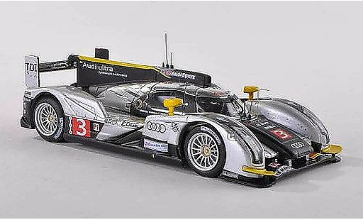 Audi R18 tdi 1/43 IXO 2011 No.3 ultra 24h Le Mans 2011 Kristensen/Capello/Mcnish modellini auto