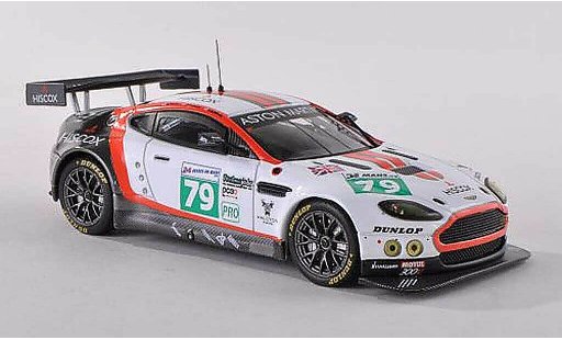 Aston Martin V8 vantage 1/43 IXO No.79 Hiscox 24h Le Mans 2011 Hancock/Dolan/Buncombe modellini auto