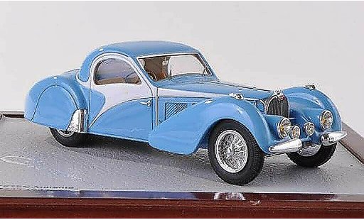 Bugatti 57 Atalante 1/18 Chromes SC blu/bianco 1937 modellini auto