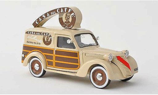 Fiat 1100 Furgone 1/43 Brumm Caffe Musetti Van modellini auto