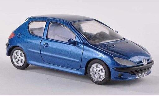 Peugeot 206 Base 1/43 Paradcar blu 3-portes modellini auto