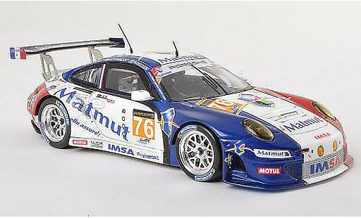 Porsche 911 GT3 RSR 1/43 Spark 2013 No.76 Imsa Performance Matmut 24h Le Mans C.Bourret/R.Narac/J.K.Vernay modellini auto