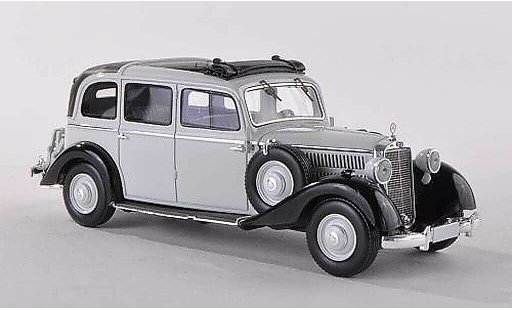 Mercedes CLA Landaulet 1/43 Esval Models 260 Pullmann -grigio/nero ouvert 1936 modellini auto
