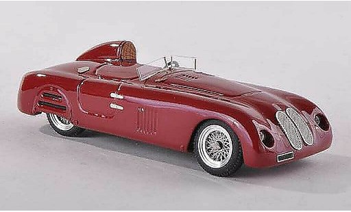 Fiat 1500 Barchetta 1/43 Jolly Model Gavini nero-rosso 1939 modellini auto