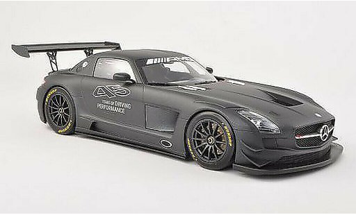 Mercedes SLS GT3 1/18 Minichamps AMG 45 Years of Driving Performance lumineuses-nero 2013 modellini auto