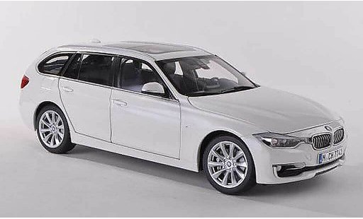 Bmw 330 Touring 1/18 Paragon F31 bianco 2012 modellini auto