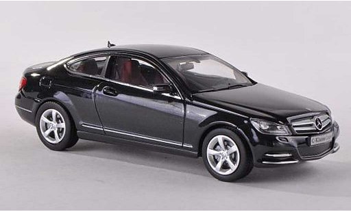 Mercedes Classe C Coupe 1/43 Norev (C204) nero Facelift modellini auto