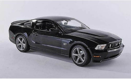 Ford Mustang GT 1/18 Greenlight nero modellini auto
