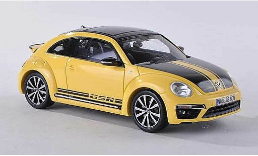 Volkswagen Beetle GSR 1/43 Spark giallo/nero 2013 modellini auto