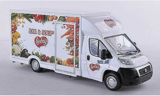 Fiat Ducato Kasten 1/43 Eligor Lebensmittelfahrzeug Liebig modellini auto