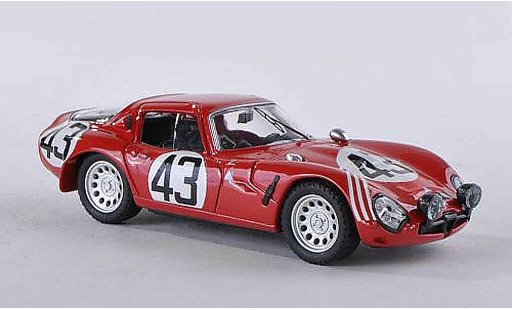 Alfa Romeo Giulia TZ2 1/43 Best Nr.43 24h Le Mans 1965 Zeccoli/Rosinski modellini auto