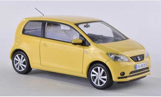 Seat Mii Base 1/43 Seat -giallo 2011 modellini auto