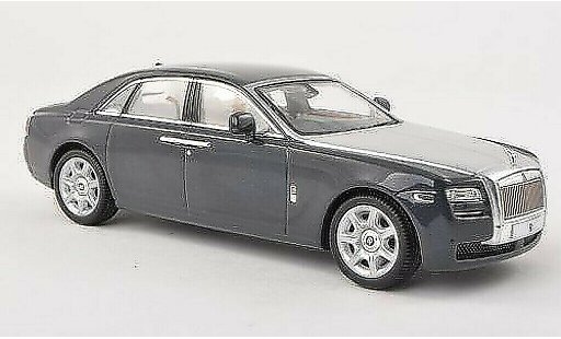 Rolls Royce Ghost Base 1/43 IXO nero-grigio/grigio RHD 2009 modellini auto