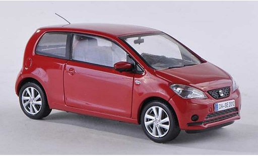 Seat Mii Base 1/43 Seat rosso 2011 modellini auto