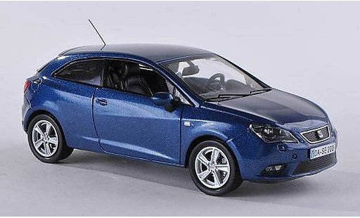 Seat Ibiza SC 1/43 Seat nero-blu 2013 modellini auto